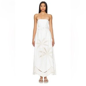 Hemant and Nandita Maxi Dress in White